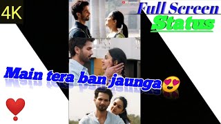 Love 😍 status video | Tera ban jaunga | M2 creationz