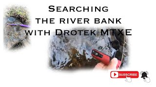 Metal detecting the stream with @DROTEK_Metaldetectors #mtxe #treasurehunting #metaldetecting