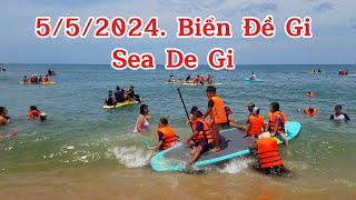 5/5/2024 Tết Đoan ngọ mọi người đi tắm biển  Đề Gi cát khánh Bình Định #beach