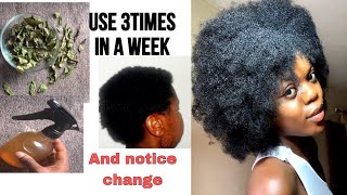 Neem leaves for fast hair growth. Use 3times in a week #diy #naturalhair #simplychisom