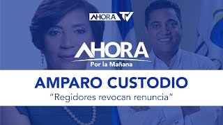 Regidores revocan renuncia de Amparo Custodio para que asuma como alcaldesa de La Vega