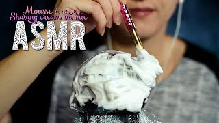 ASMR Français  ~ Mousse à raser / Shaving cream on mic