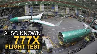 Boeing 777X assembly line