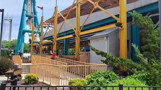 This Coaster goes Forwards & Backwards up 2 Spikes! Possessed at Dorney Park in Allentown, PA.