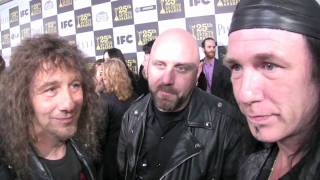 The band Anvil at the Independent Spirit Awards