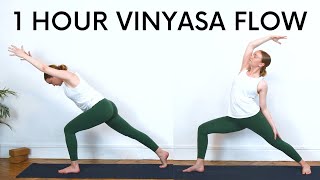 1 hour Strong Vinyasa Yoga Flow | Intermediate Yoga for Strength & Mobility