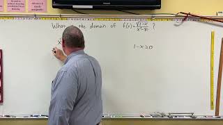 College Algebra - Domain & Range of Compound Functions with Rational