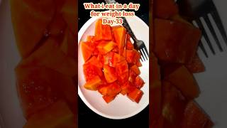 wajan kam karne or flat Belly ke liye diet #day33 #diet #weightloss  #weightlosschallenge #shorts