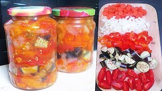 ВКУСНЫЙ ЛЕНИВЫЙ Салат из Баклажанов на зиму. МИРОВАЯ ЗАКУСКА ИЗ БАКЛАЖАН, мне очень понравился вкус!