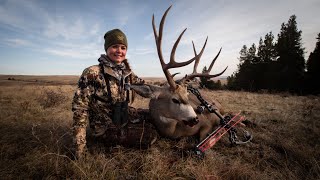 Alberta Archery Mule Deer - Two Giant Bucks Spot and Stalk