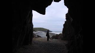 ST NINIAN'S CAVE Whithorn SCOTLAND