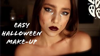 HALLOWEEN MAKEUP | Супер простой МАКИЯЖ НА ХЭЛЛОУИН 🥀