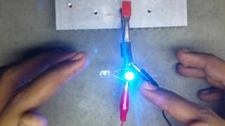 how to make simple led flasher using transistor 13003 //100%work