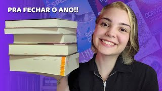 LIVROS PARA LER ANTES DO ANO ACABAR! I Gabi Mascouto