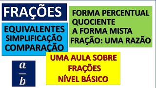 MATEMÁTICA. FRAÇÕES.  NÍVEL BÁSICO.  Ivs Matemática Exatas. Prof. Ivan Valdomiro.