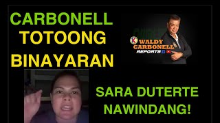 CARBONELL GUSTONG BAYARAN NG KAMPO NI DUTERTE!