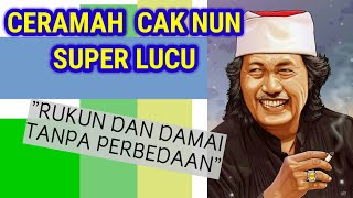 Ceramah Cak Nun Lucu Bikin Ngakak - Memahami Perbedaan (Full) Surakarta