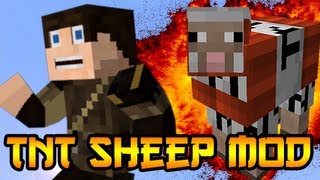 Minecraft - TNT SHEEP MOD!