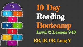 Reading Bootcamp 10 Day Phonics Program: Level 2, Lessons 9-10 - Sounds of ER, IR, UR #phonics