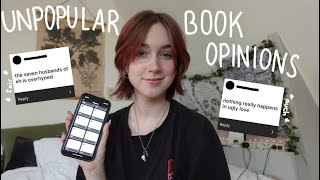 reacting to your unpopular book opinions *this hurt*