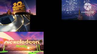 20th Century Fox, Pixar, Disney, Universal, Illumination, Nickelodeon Movies, Samsung, Mojang, Logos