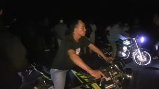 scorpio kroyok ninja ,,!!!  balap liar scorpio vs ninja 20 k