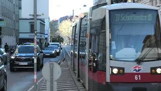 Strassenbahn Wien 2024 Fahrzeuge - Wagony 3.04.2024 j. Teil 1.