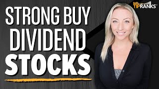 3 'Strong Buy' Dividend Stocks for Passive Income AND Growth!! Wall Street Says 'BUY!'