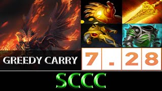 Sccc [Doom] The Greedy Carry Build That Just Works 841 GPM ► Dota 2 7.28