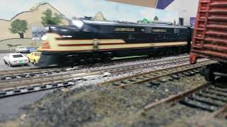 HO Scale Louisville & Nashville Passenger Train