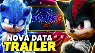 VAZOU NOVA DATA DO TRAILER DE SONIC 3 O FILME!