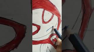 Drawing miles Morales spider man in cute version. 😁😎. #Short