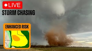 LIVE STORM CHASER: Tracking Texas Tornadoes And Gorilla Hail