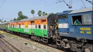 74th Independence Day Special..Indian Flag Livery EOG GHY-KOAA Garibrath Express at a good Speed ||