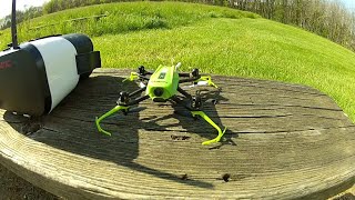 Rise Vusion House Racer windy outdoor FPV.