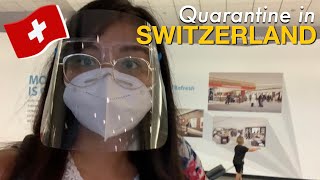 Mandatory Quarantine in Switzerland (2020) | Customs Experience & Airbnb Room Tour