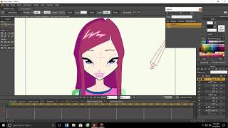 Winx  Roxy - Test Animation