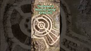 SPRING EQUINOX is a few days away. The GARDEN IS READY! ALL NO DIG! The SOIL LIFE does that for us!