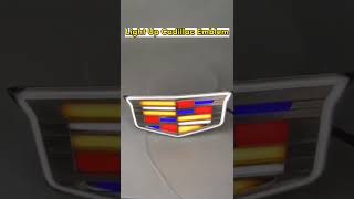 Light Up Cadillac Emblem Logo Lights From CarLEDLogo