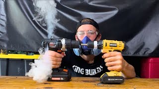 Amazon's Cheapest Drill VS HarborFreight Drill - Durability Test