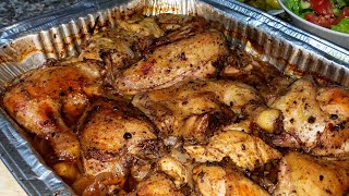 صينية الدجاج المشوي  بالبصل والسماق    - onion Sumac chicken bake