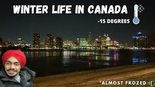 WINTERS OF CANADA IS SO HARSH 🥶😱 || VLOG-16