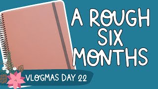 FLIPPING THROUGH MY 2022 PLANNER | VLOGMAS 2022