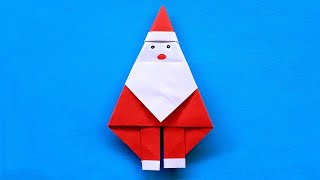 Cara Melipat Origami Santa Claus | Hiasan Natal