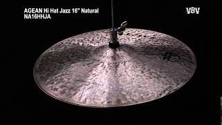 Hi Hat Jazz 16" Natural Agean