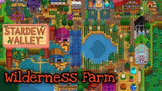 WILDERNESS FARM TOUR | STARDEW VALLEY 1.6 | Get away from me monsters! I need to finish my tour!