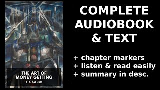 The Art of Money Getting 🥇 By P. T. Barnum FULL Audiobook