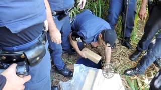 Tático da Guarda Municipal de Jundiaí encontra 60 kg de maconha escondidos em tambor no São Camilo