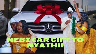 Nyathira Breaks into tears as Nebz gift her a Mercedes Benz C200