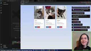 #100Devs - Let's Build Facebook for Cats! (HTML/CSS, Node, MongoDB, EJS)